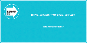 we'll reform the civil service