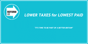 lower taxes for lowest paid workers