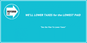 lower taxes for the lowest paid
